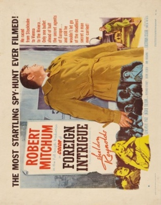 Foreign Intrigue movie poster (1956) hoodie