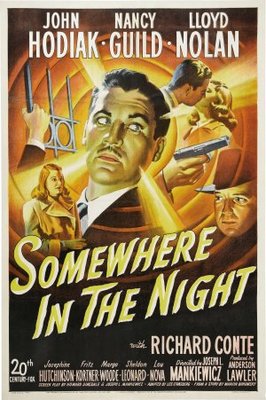 Somewhere in the Night movie poster (1946) hoodie