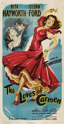 The Loves of Carmen movie poster (1948) mouse pad