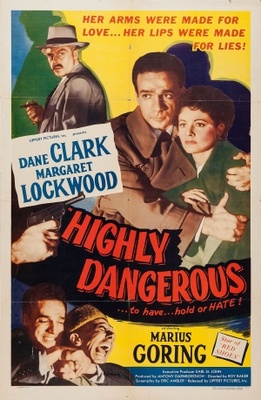 Highly Dangerous movie poster (1950) tote bag #MOV_5e65d774