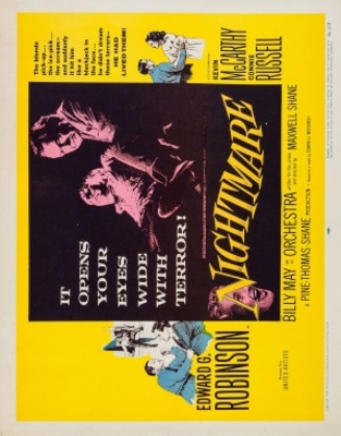 Nightmare movie poster (1956) hoodie