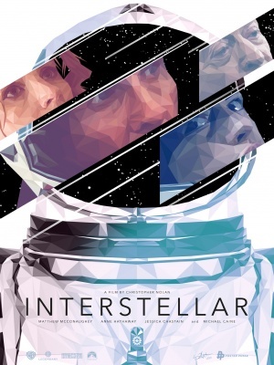 Interstellar movie poster (2014) mouse pad