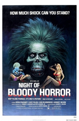 Night of Bloody Horror movie poster (1969) Poster MOV_5ece6be1