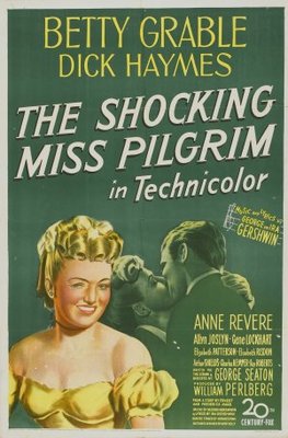 The Shocking Miss Pilgrim movie poster (1947) tote bag