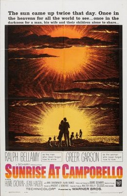 Sunrise at Campobello movie poster (1960) poster