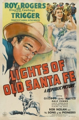 Lights of Old Santa Fe movie poster (1944) mouse pad