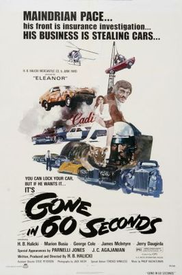 Gone in 60 Seconds movie poster (1974) poster