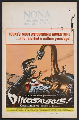 Dinosaurus! movie poster (1960) calendar