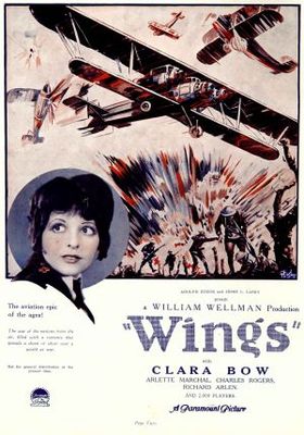 Wings movie poster (1927) Sweatshirt