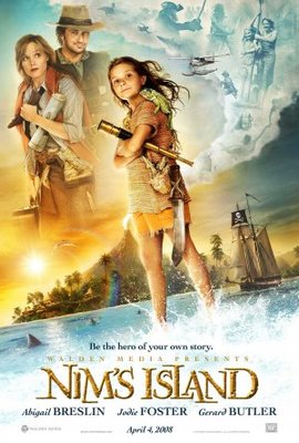 Nim's Island movie poster (2008) Mouse Pad MOV_5f77d940