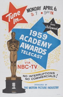 The 31st Annual Academy Awards movie poster (1959) Poster MOV_5f7992da