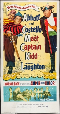 Abbott and Costello Meet Captain Kidd movie poster (1952) Longsleeve T-shirt