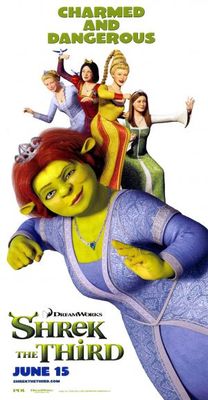 Shrek the Third movie poster (2007) Longsleeve T-shirt