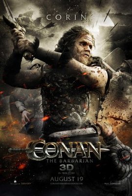 Conan the Barbarian movie poster (2011) Mouse Pad MOV_5fbc223d