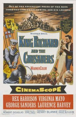 King Richard and the Crusaders movie poster (1954) poster