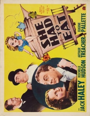 She Had to Eat movie poster (1937) calendar