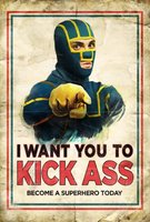 Kick-Ass movie poster (2010) Longsleeve T-shirt #669829