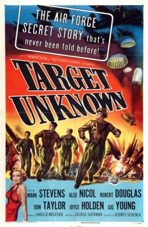 Target Unknown movie poster (1951) calendar