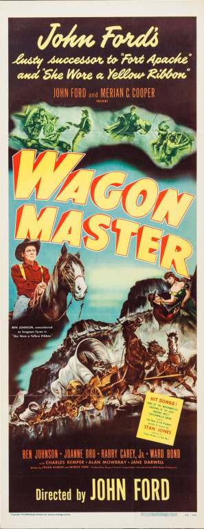 Wagon Master movie poster (1950) calendar
