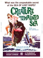 Creature from the Haunted Sea movie poster (1961) Longsleeve T-shirt #1256190