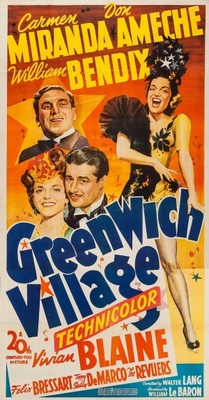 Greenwich Village movie poster (1944) Sweatshirt