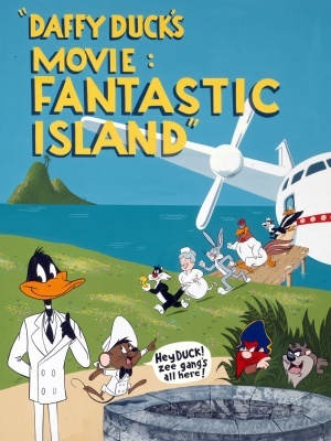 Daffy Duck's Movie: Fantastic Island movie poster (1983) Sweatshirt