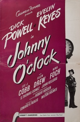 Johnny O'Clock movie poster (1947) calendar