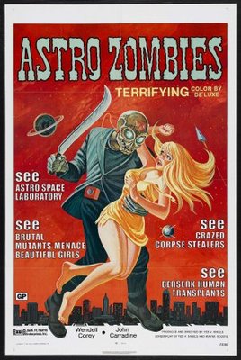 The Astro-Zombies movie poster (1969) tote bag