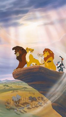 The Lion King II: Simba's Pride movie poster (1998) calendar
