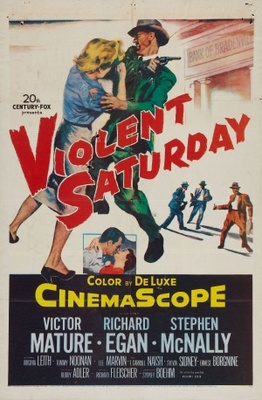 Violent Saturday movie poster (1955) Tank Top