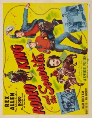 Rodeo King and the Senorita movie poster (1951) mouse pad