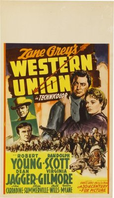 Western Union movie poster (1941) Mouse Pad MOV_6171f054