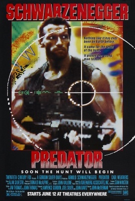 Predator movie poster (1987) Mouse Pad MOV_61b09983