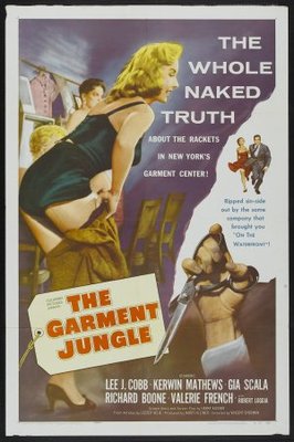 The Garment Jungle movie poster (1957) mouse pad
