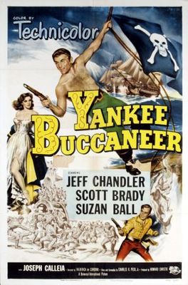 Yankee Buccaneer movie poster (1952) poster