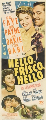 Hello Frisco, Hello movie poster (1943) hoodie