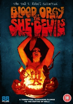 Blood Orgy of the She-Devils movie poster (1972) tote bag