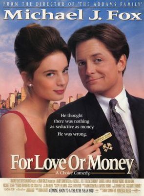 For Love or Money movie poster (1993) poster