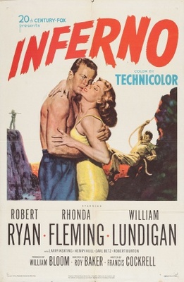 Inferno movie poster (1953) Longsleeve T-shirt