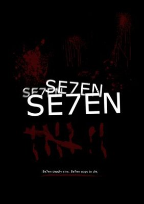 Se7en movie poster (1995) Mouse Pad MOV_637f82a2