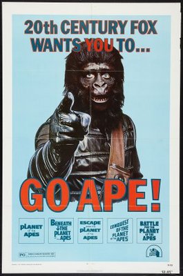 Planet of the Apes movie poster (1968) calendar