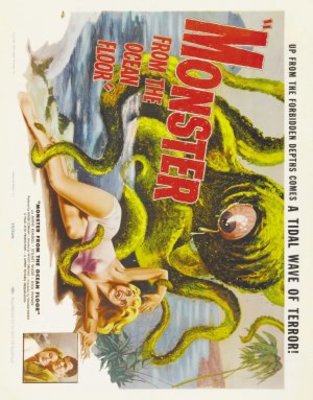 Monster from the Ocean Floor movie poster (1954) mouse pad
