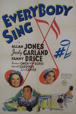 Everybody Sing movie poster (1938) poster