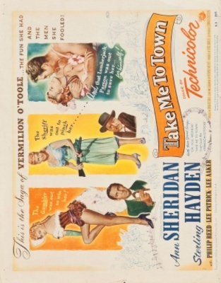Take Me to Town movie poster (1953) tote bag