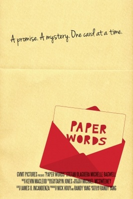Paper Words movie poster (2012) Poster MOV_64250da0