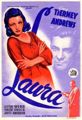Laura movie poster (1944) Mouse Pad MOV_643cb498