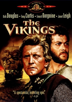 The Vikings movie poster (1958) tote bag