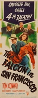 The Falcon in San Francisco movie poster (1945) t-shirt #MOV_647afa92