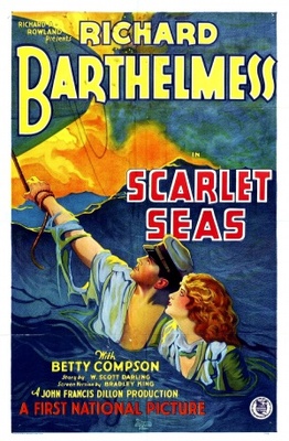 Scarlet Seas movie poster (1928) Longsleeve T-shirt