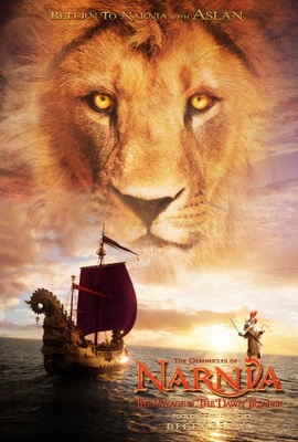 The Chronicles of Narnia: The Voyage of the Dawn Treader movie poster (2010) tote bag